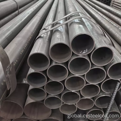 DIN S235JR Steel Pipes DIN S235JR Straight Welded Steel Pipe Manufactory